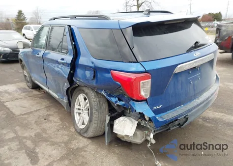 2022 Ford Explorer Xlt из США, поврежденный, VIN 1FMSK8DH5NGA70556